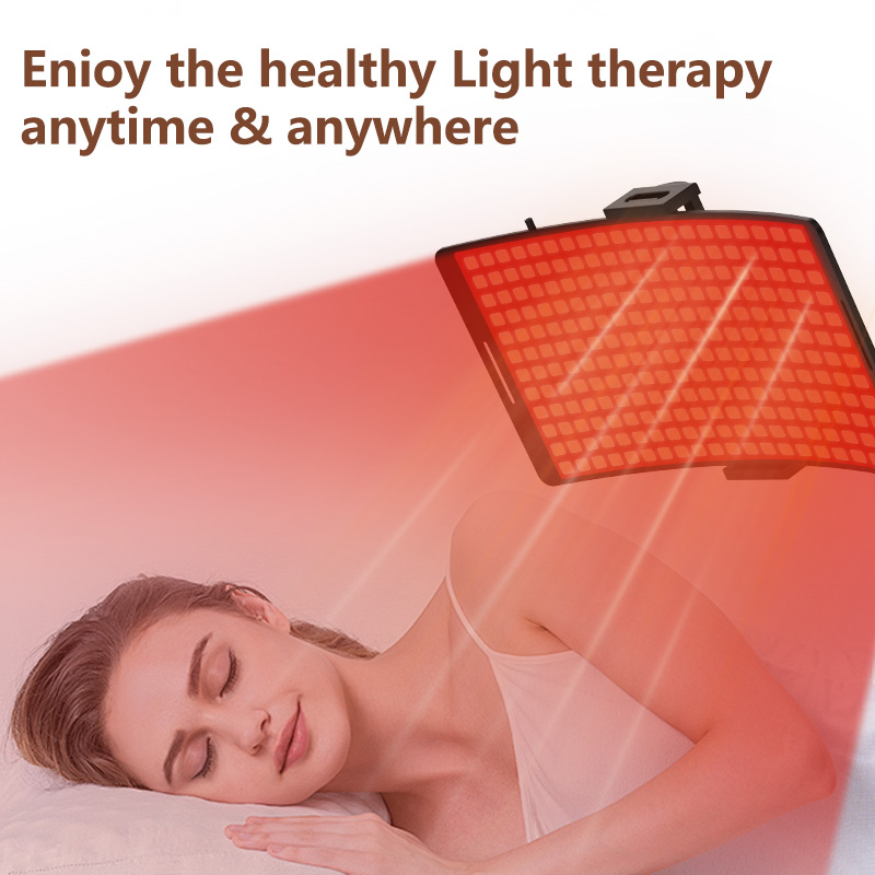 Pakiss 660nm 850nm Red Light Therapy Device, Portable Pain Relief &amp; Whole Body Care