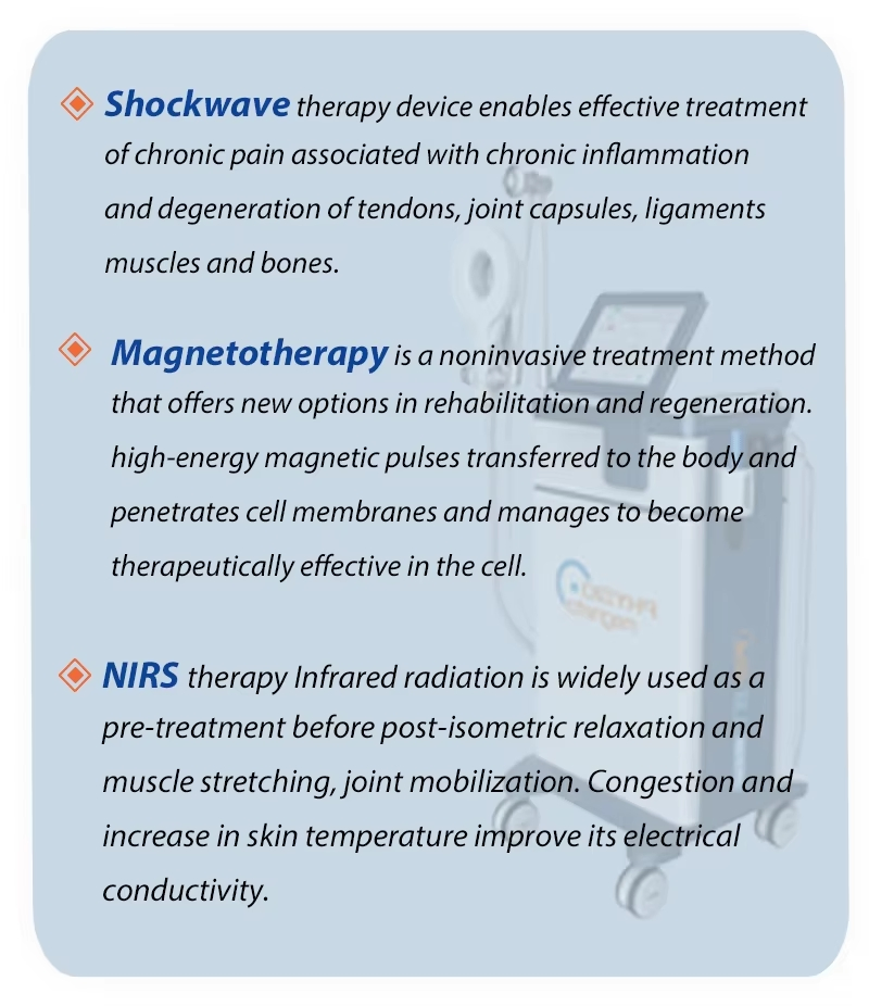 Professional Medical Shockwave Therapy and Super Inductive System Pmst Physio Magnetic Therapy Pemf Pain Relief