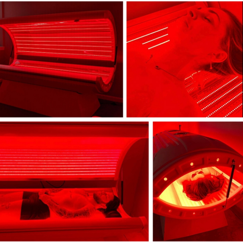 Customize Wavelengths 31680LEDs Adjustable Pulse LED Infrared Red Light Therapy Bed Device