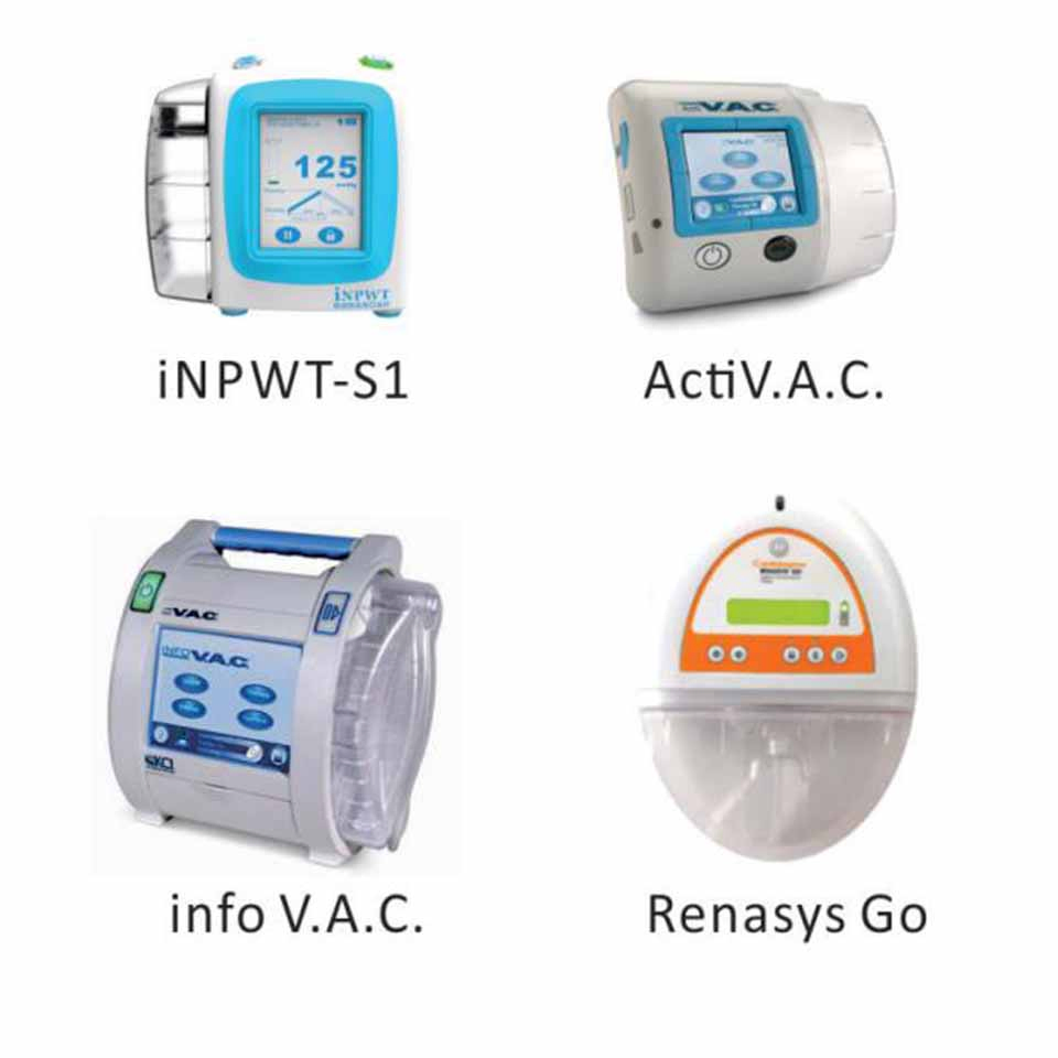 Devices Equipment Negative Pressure Wound Therapy System Machine Negative