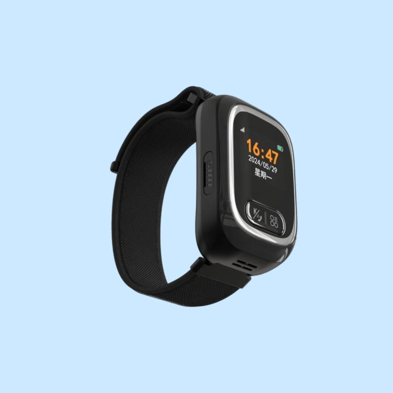 LTE Smartwatch with GPS Tracker for Elderly Health Monitoring