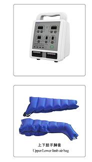 Pressotherapy Air Pump Limbs Blood Circulation Sequential Compression Therapy Device