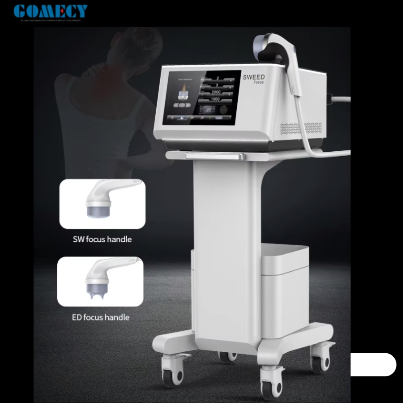 Professional Focused Shockwave Device for Pain Management Muscle Healing and Physical Therapy