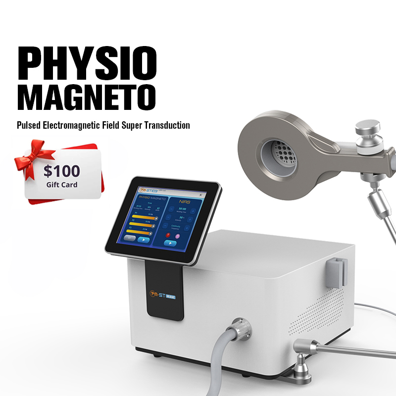 Non-Invasive Magnetic Pulse Super Transduction and Near Infrared Pmst Treatment Device Physical Therapy for Pain and Injury