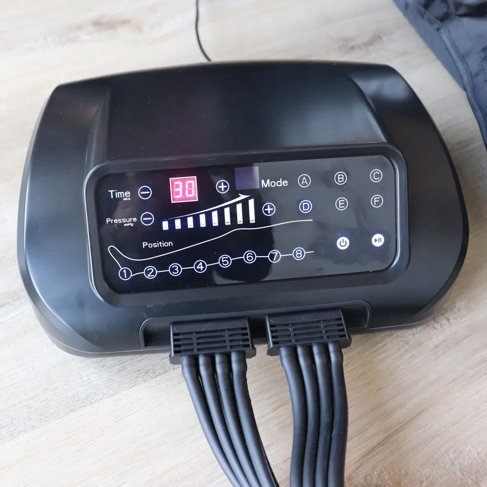 Presoterapia Pressotherapy 8 Chamber Pneumatic Compression Device for Legs Dvt Prevention