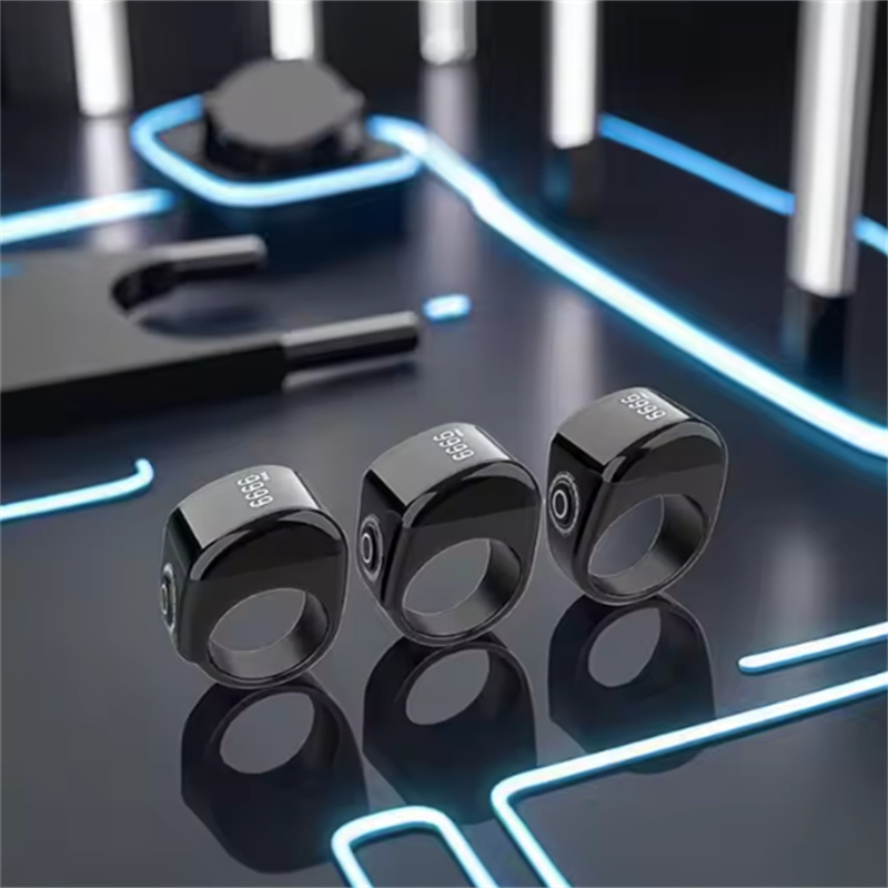 Zikr Ring Smart Bluetooth Watch with Health Monitoring Features