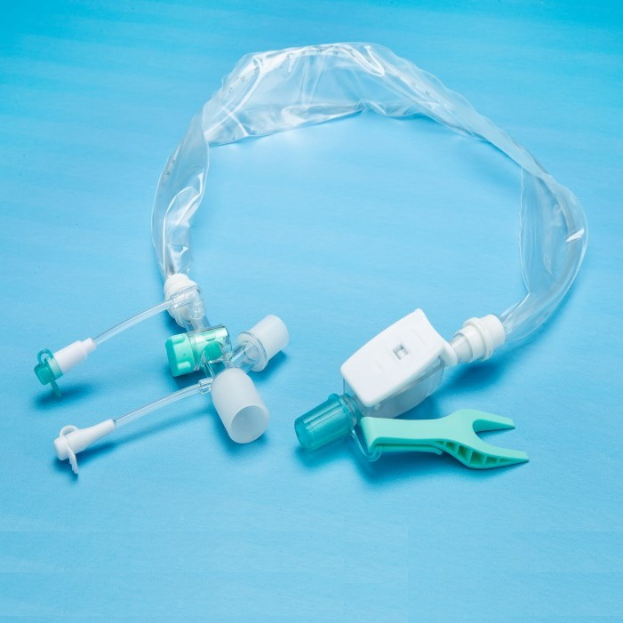 72hours 10fr 12fr 14fr Tracheal Disposable Closed Suction Catheter Tube, Oral Nasal Intubation Tracheotomy Closing Suction Tubing System