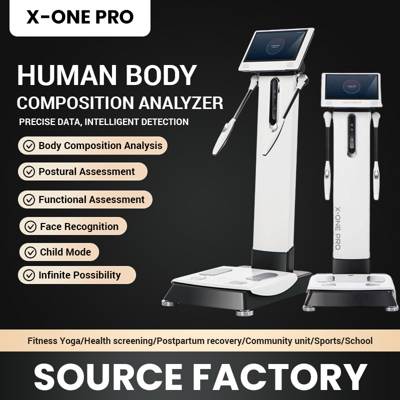 Commercial Fitness 8-Electrode Body Fat Evaluation Scale, Bioelectrical Impedance Technology, Body Composition Analyzer