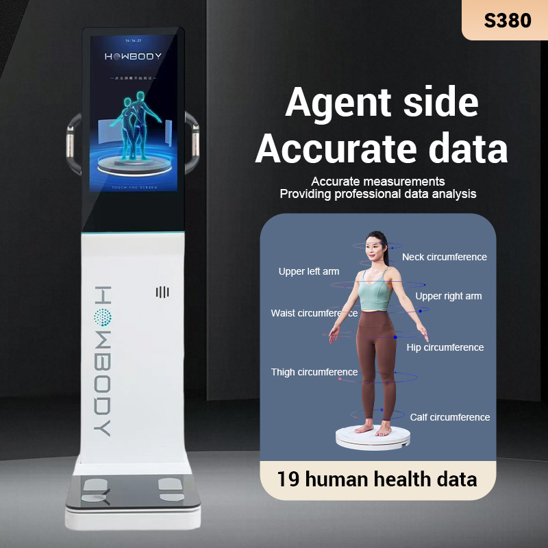 Professional Fitness 8-Electrode Body Fat Assessment Scale, Bioelectrical Impedance Technology, Body Composition Analyzer