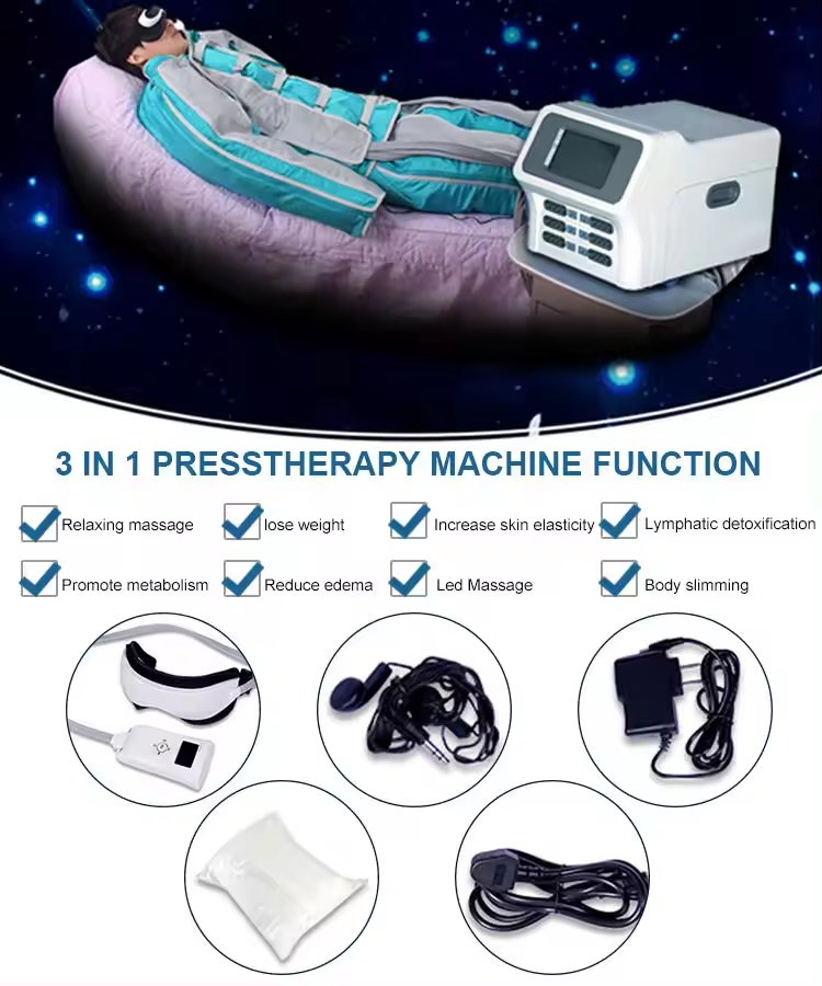 professional Pressoterapy Corporal Pressoterapia Infrared Lymphatic Drainage System Machine Pressotherapy Device
