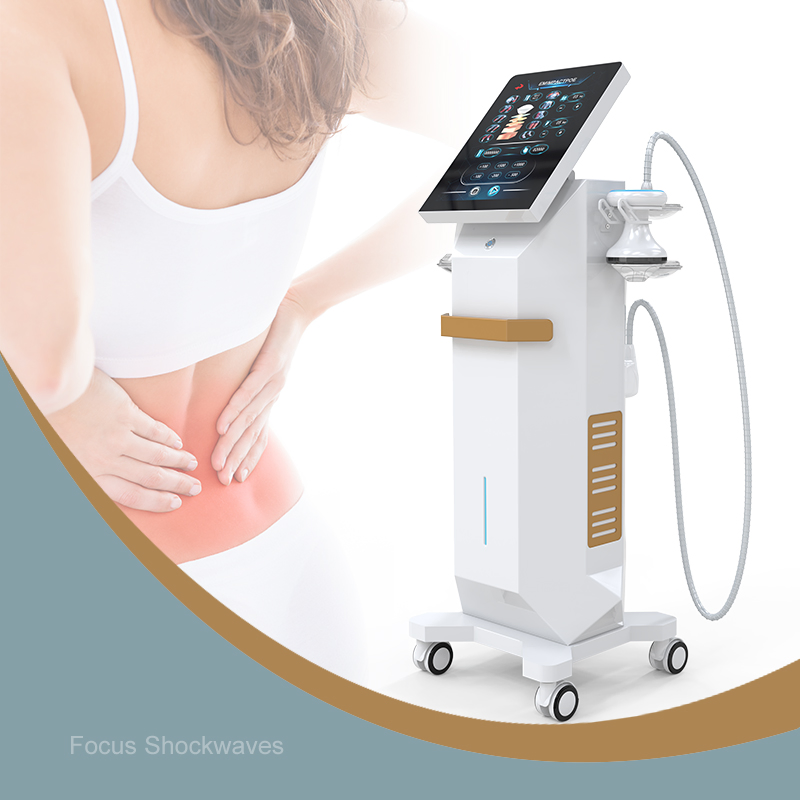 Newest Model 10bar Shockwave Therapy Machine Combo Physiotherapy Ultrasound with Electrotherapy Pain Relief Instrument