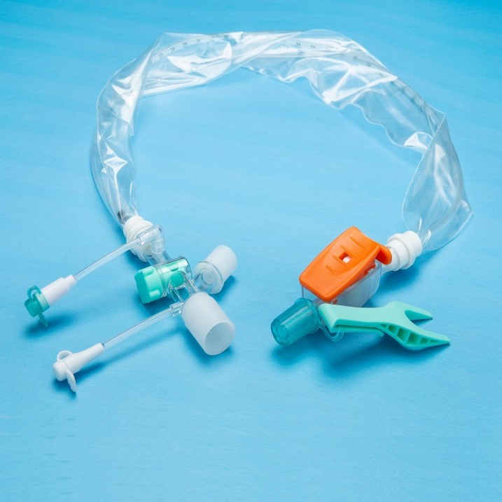 72hours 10fr 12fr 14fr Tracheal Disposable Closed Suction Catheter Tube, Oral Nasal Intubation Tracheotomy Closing Suction Tubing System