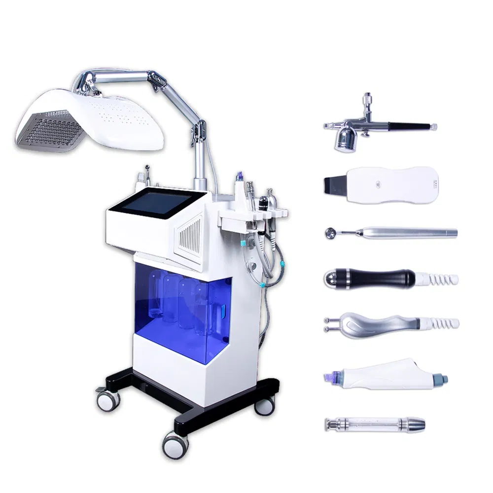 Beauty Salon Facial Equipment 8 in 1 Skin Care Oxygen Therapy Machine