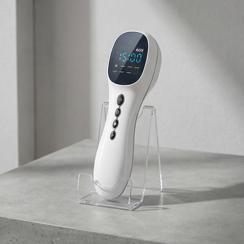 Portable Handheld Low Level Laser Therapy Device for Pain Relief with Tens