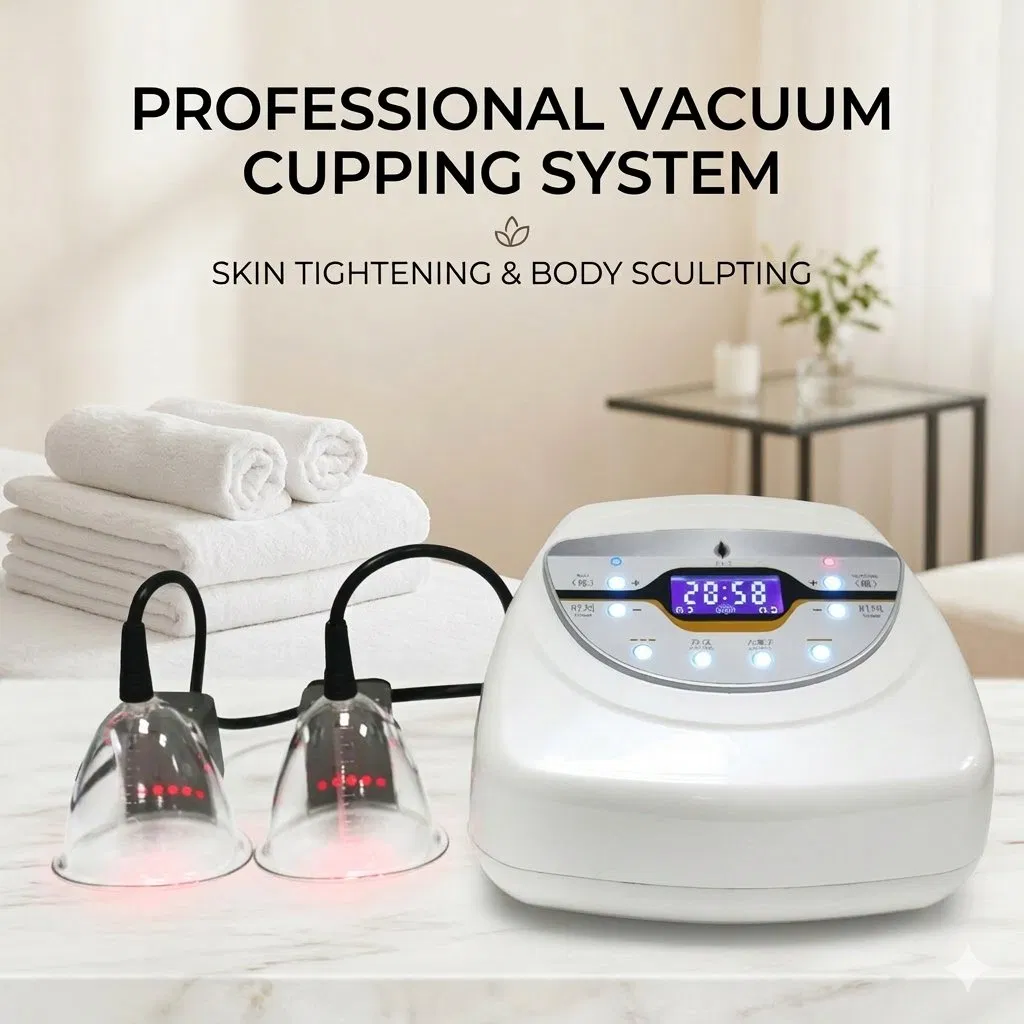 Multifunctional Vacuum Therapy Device for Cupping Health Scraping Lymphatic Drainage and Breast Maintenance Professional Beauty Salon Machine