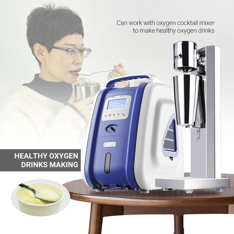 Aerti Home Oxygen Supply Unit 3L Healthcare Oxygen Device for Hypoxia Therapy