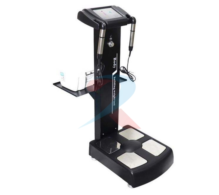 Professional Full Body Composition Analyzer Electronic Scale Muscle Resonance Analyzer Color Printer BMI Measurement Machine