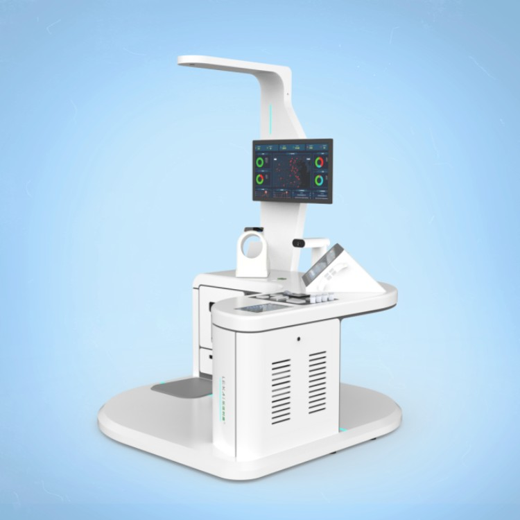 Hospital Medical Touchscreen Terminal Self Service Blood Pressure Healthcare Kiosks