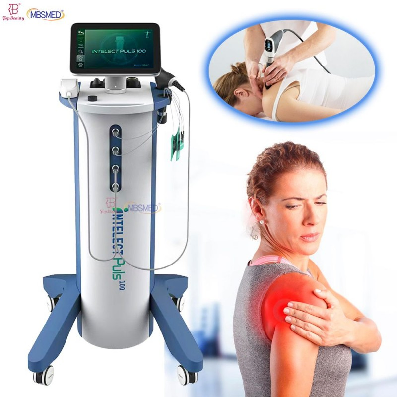 Ifc Tens EMS Electrotherapy Electromagnetic Shockwave Therapy Ultrasound Machine Physiotherapy