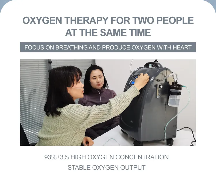 Oxygen Concentrator Control Panel