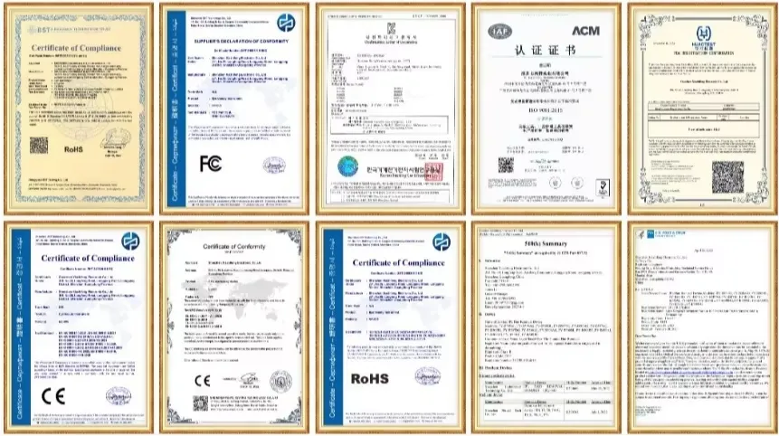 Certifications