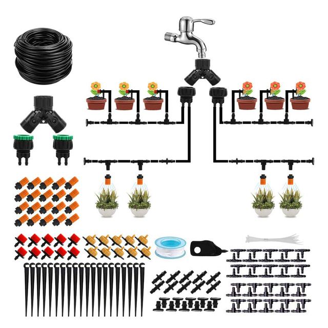 Agricultural Vegetable Farming Drip Irrigation System Use Plastic Dripper Nozzles