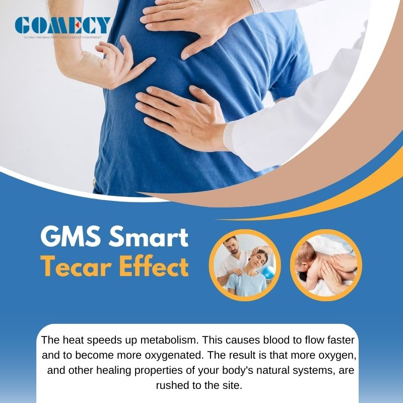 Portable 2024 Tecar Ret Cet RF Physiotherapy Tecar Therapy Hyperthermia Body Care 448 kHz Rehabilitation Therapy Home Device