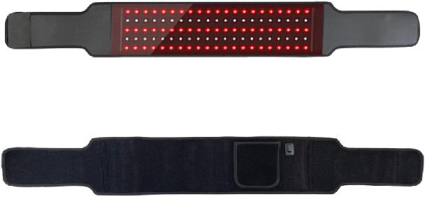 Physiotherapy Massing Belt Red Infrared Light Therapy Device at Home with Timming, Pulse, Massaging and Phototherapy Mode