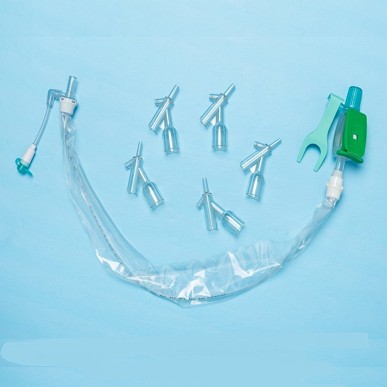 72hours 10fr 12fr 14fr Tracheal Disposable Closed Suction Catheter Tube, Oral Nasal Intubation Tracheotomy Closing Suction Tubing System