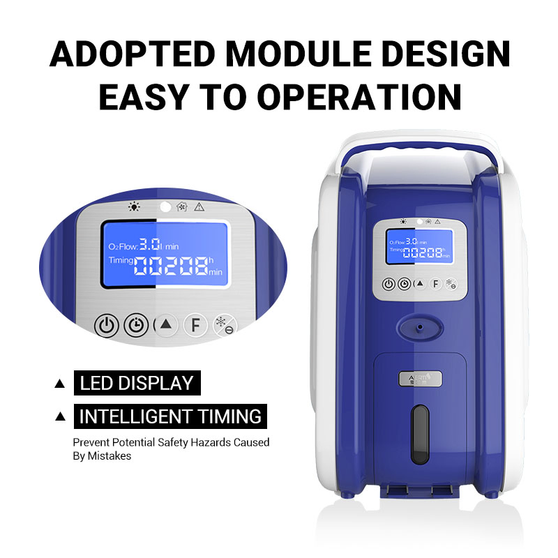 Aerti Home Oxygen Supply Unit 3L Healthcare Oxygen Device for Hypoxia Therapy