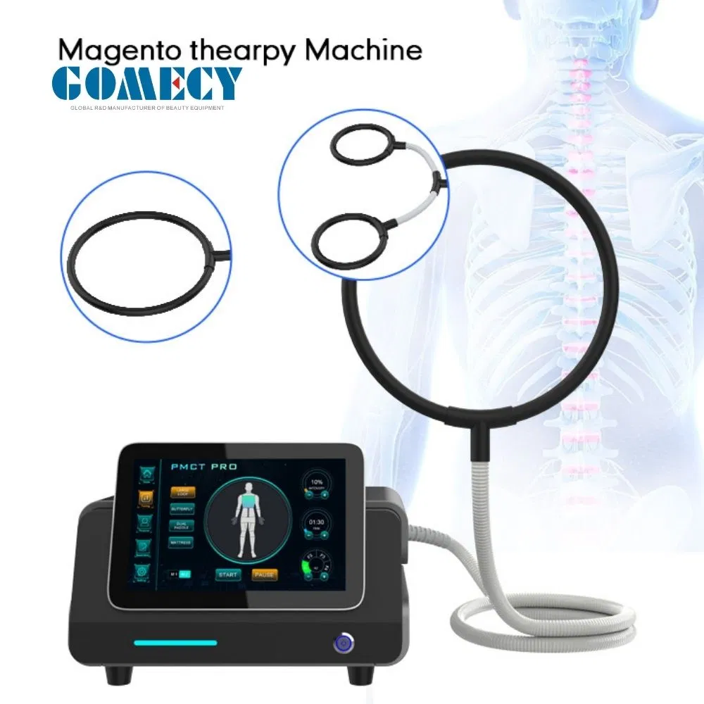 Gomecy Diode Laser Magneto Terapia Device for Pain Relief Magnetic Transduction Physical Therapy Equipment