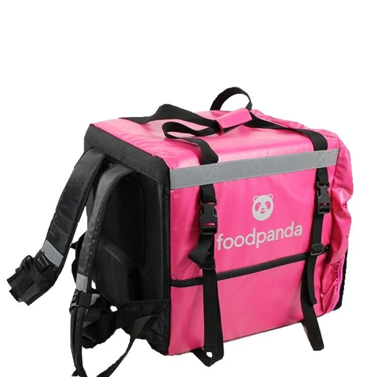 Mochila térmica de alta calidad para entrega de comida de Foodpanda para motocicleta