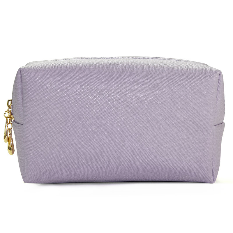 Estuche de maquillaje mini clásico personalizado de cuero PU