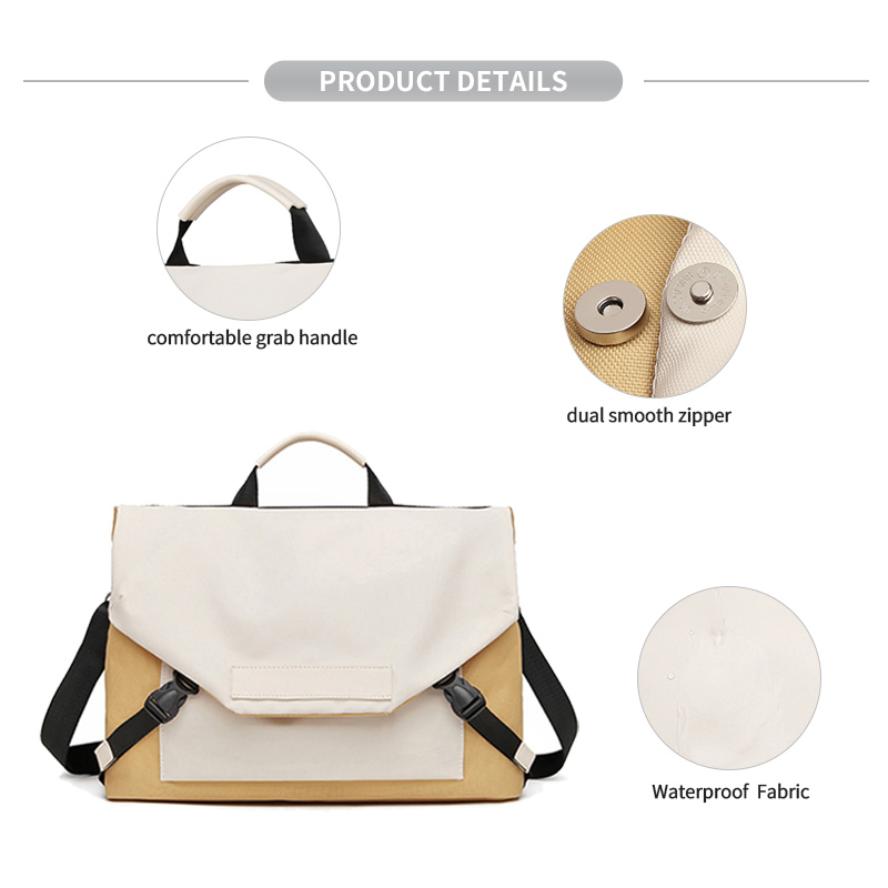 Fuliya Nuevo Diseño Personalizado Viaje Hombre Bandolera Maletín Impermeable Deporte Bolsa Para Laptop