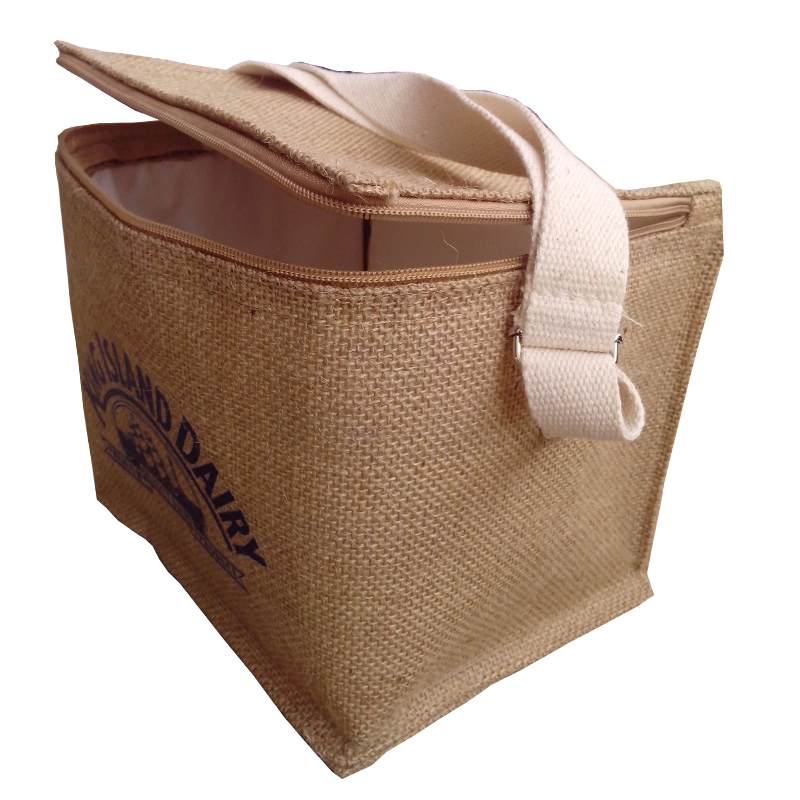 Bolsa Térmica Aislada Caliente Fría 6 - 24 para Botella Impresa de Entrega de Comida Almuerzo Picnic