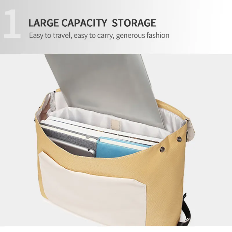 Nuevo Diseño Personalizado Viaje Hombre Bandolera Maletín Impermeable Deporte Bolsa Para Laptop