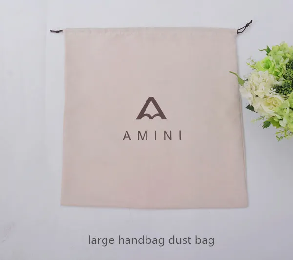 Gran bolsa de ante para bolso y zapatos, bolsa de terciopelo con cordón