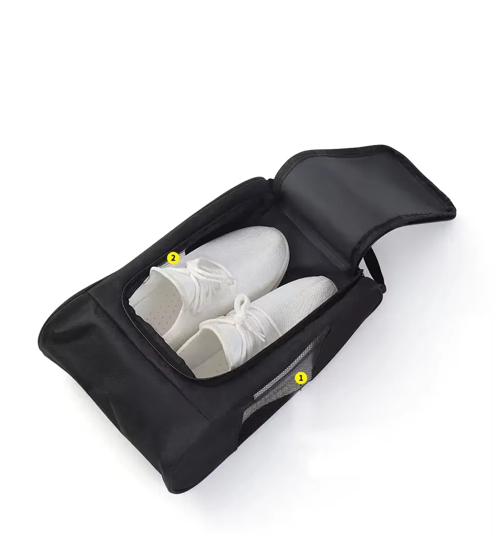 Impresión por sublimación de tinte al por mayor, bolsa de gimnasio con logo personalizado - Organizador de zapatos deportivos a prueba de polvo