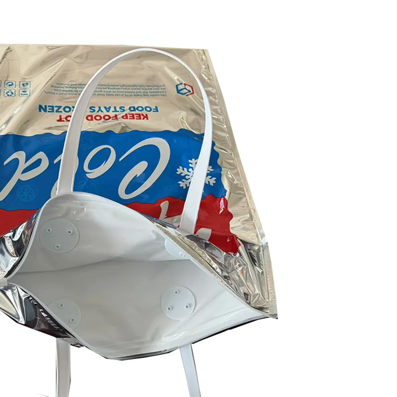 Bolsa aislante térmica para distribución de alimentos