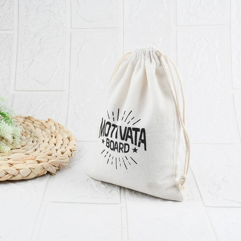 Fabricantes de zapatos de calcetines de algodón con cordón, bolsa de lino de algodón con cordón, bolsa de algodón para regalo, bolsa de lienzo con cordón