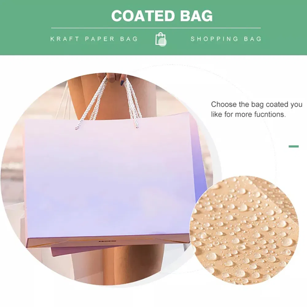 Ropa Zapatos Embalaje Compras Bolsa de Regalo de Papel