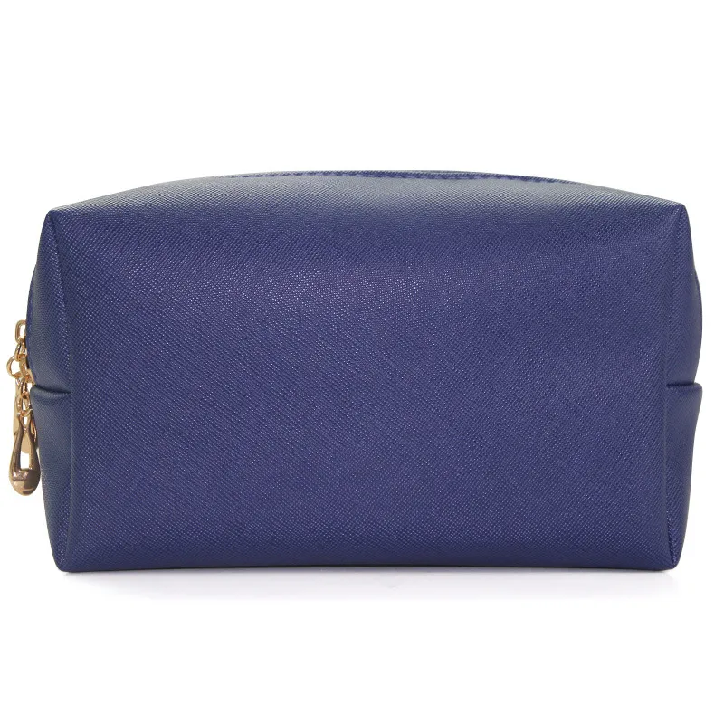 Estuche de maquillaje mini clásico personalizado de cuero PU