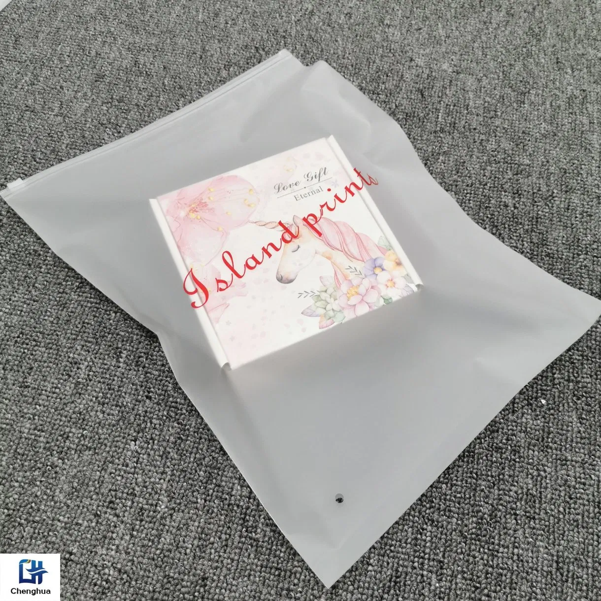 Bolsas de plástico transparentes con cierre resellable personalizadas para ropa, empaques de PVC, bolsas con cremallera mate, logo impreso