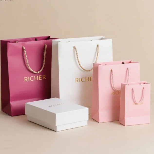 Ropa Zapatos Embalaje Compras Bolsa de Regalo de Papel