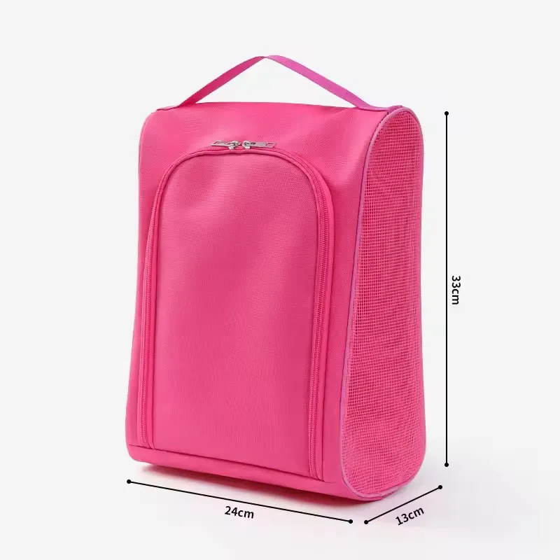 Impresión por sublimación de tinte al por mayor, bolsa de gimnasio con logo personalizado - Organizador de zapatos deportivos a prueba de polvo