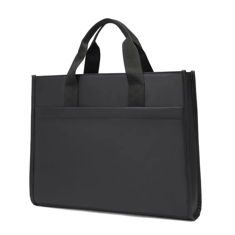 Bolso de mano para viajes de negocios, bolso de oficina casual para hombres, maletín de tela Oxford