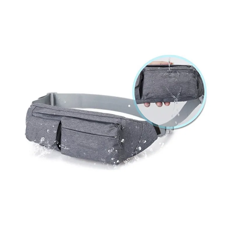 Bolso de cadera ligero y popular para hombres y mujeres, ideal para correr, hacer jogging y montar en bicicleta