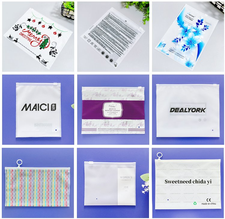 Bolsas de embalaje personalizadas para ropa, bolsas de plástico biodegradables para prendas, bolsa de embalaje para prendas