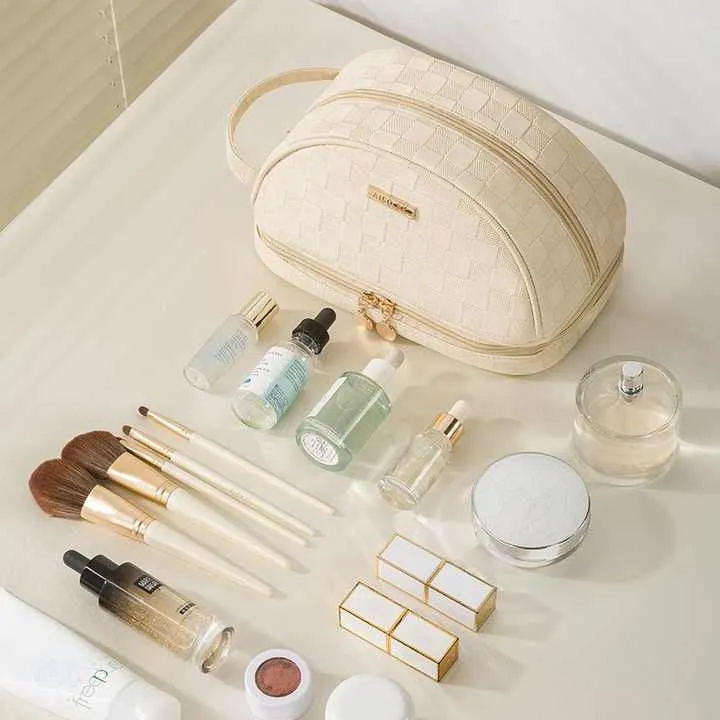 Bolsa de maquillaje personalizada al por mayor, estuches de cosméticos para mujeres