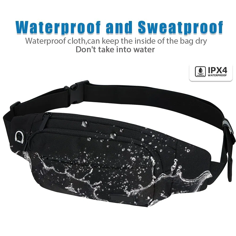 Bolso de cintura deportivo para hacer ejercicio, senderismo, viaje, bandolera, bolso de pecho, caminatas